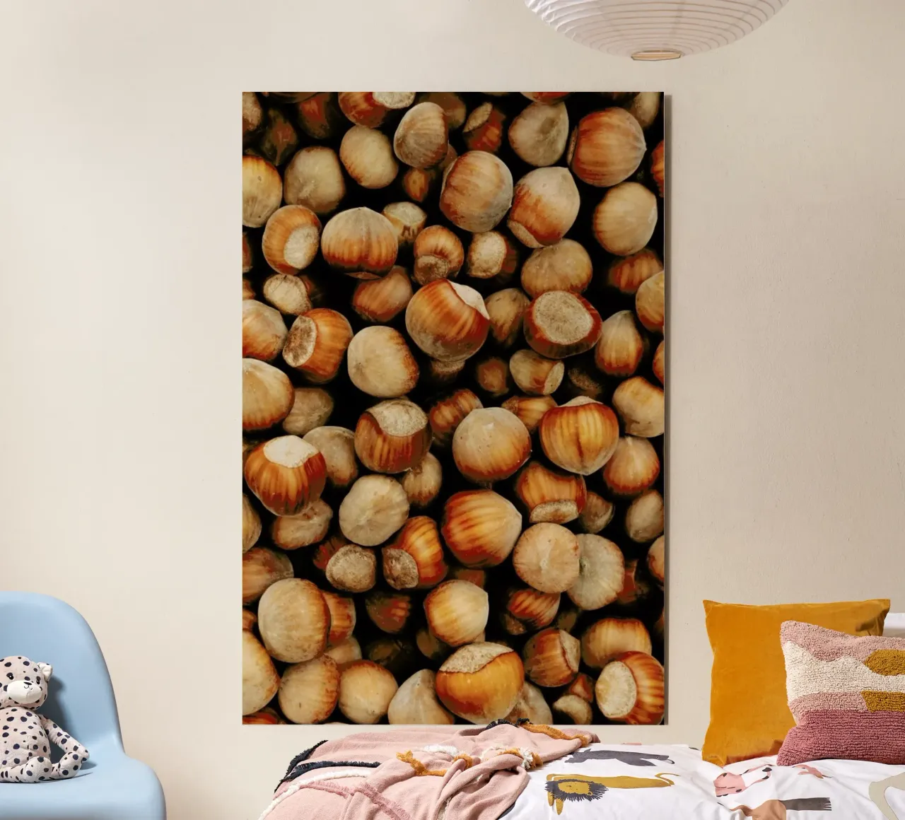 Hazelnuts alluminio dibond da Sebastian Hilgetag