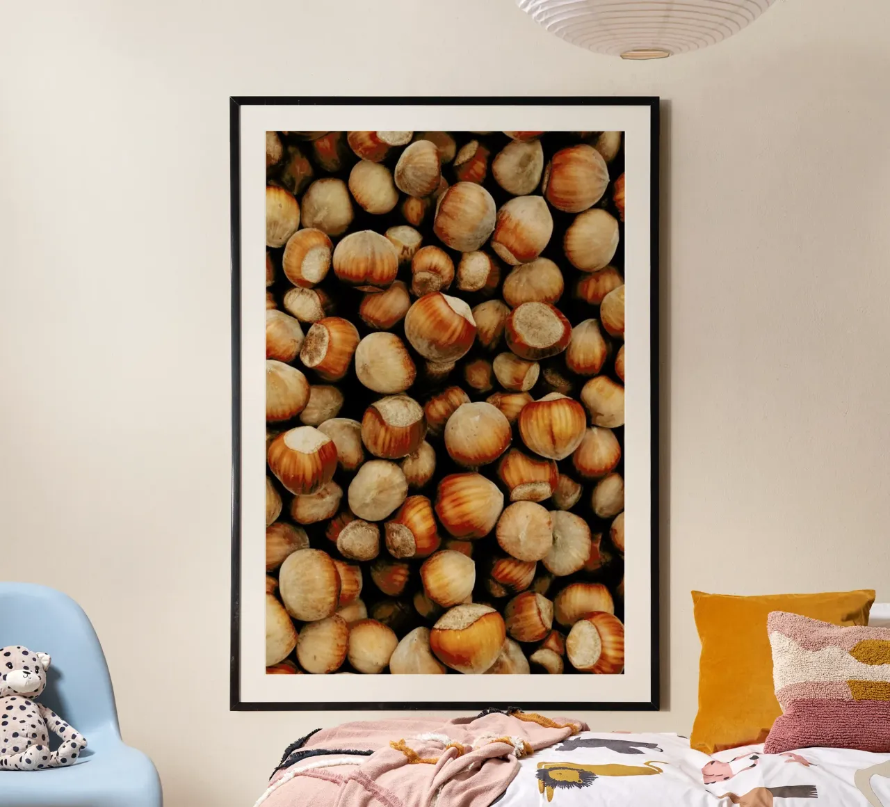 Hazelnuts poster by Sebastian Hilgetag