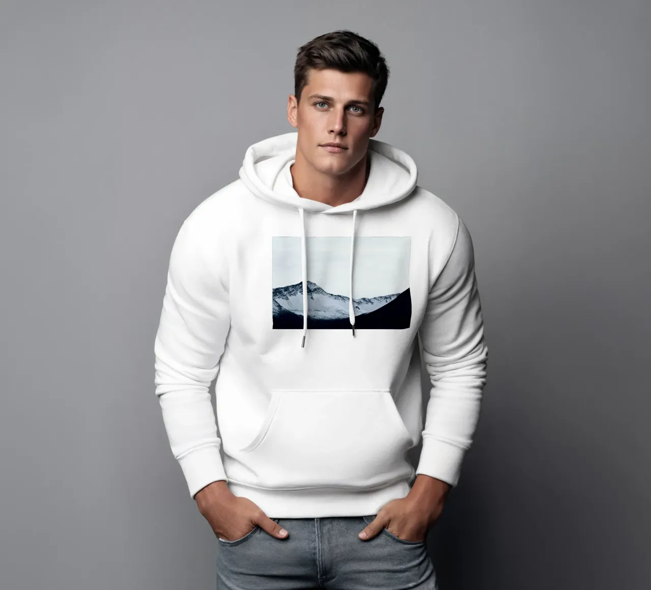 Iceland Black Mountain hoodie by KISSA STUDIO