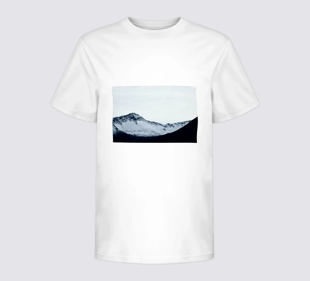 Iceland Black Mountain kids t-shirt by KISSA STUDIO