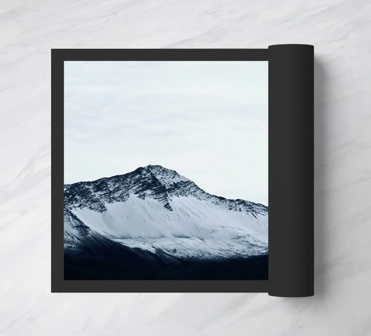 Iceland Black Mountain doormat by KISSA STUDIO