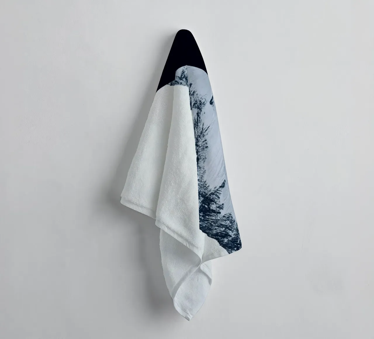 Iceland Black Mountain towel by KISSA STUDIO