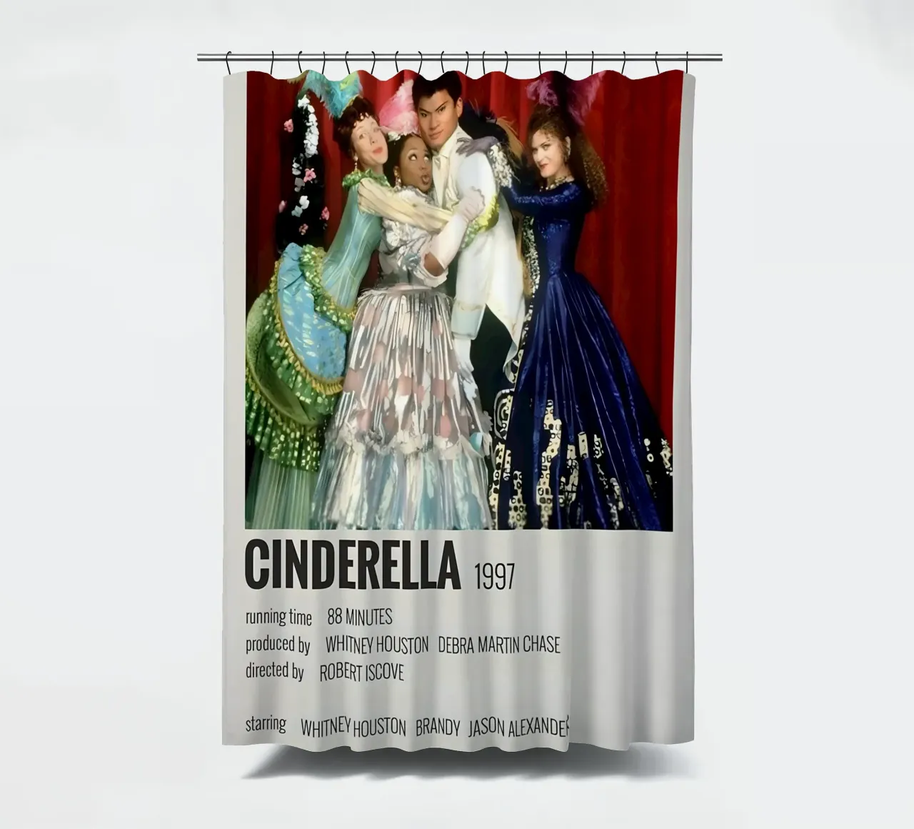 CINDERELLA 1997 Duschvorhang von MVFminimalist