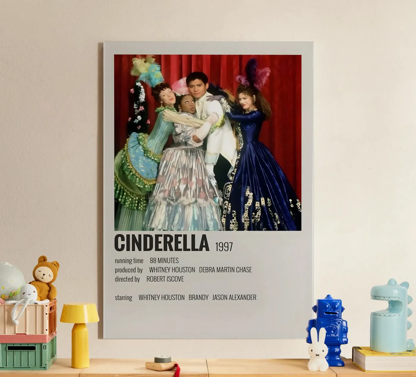 CINDERELLA 1997 acryl van MVFminimalist