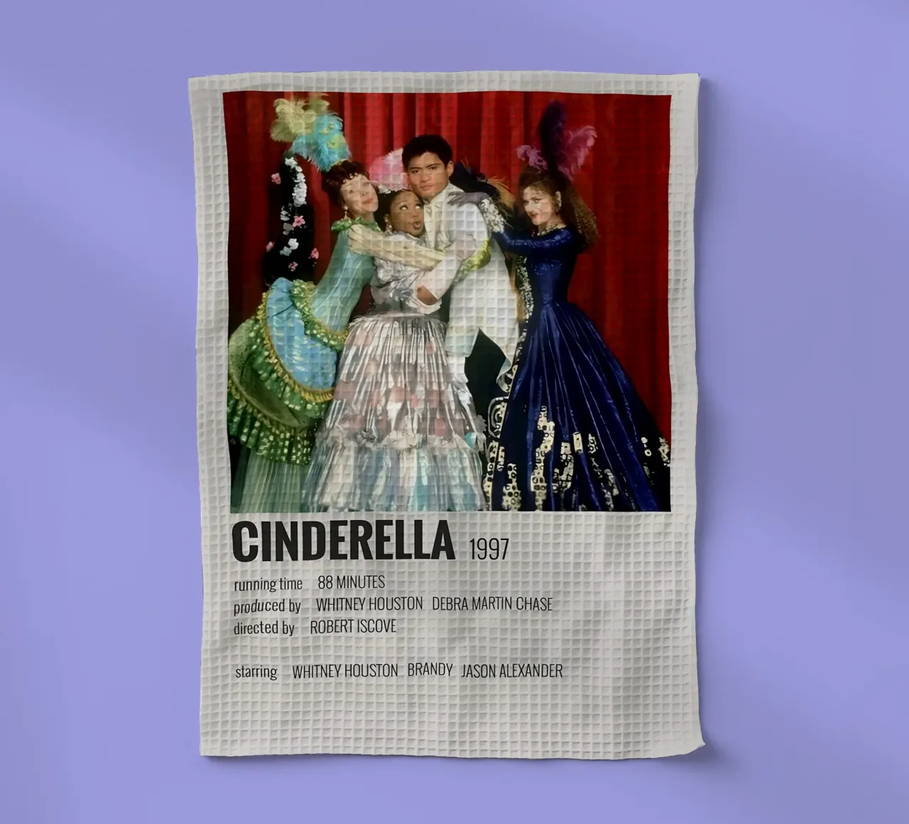 CINDERELLA 1997 canovaccio da cucina da MVFminimalist