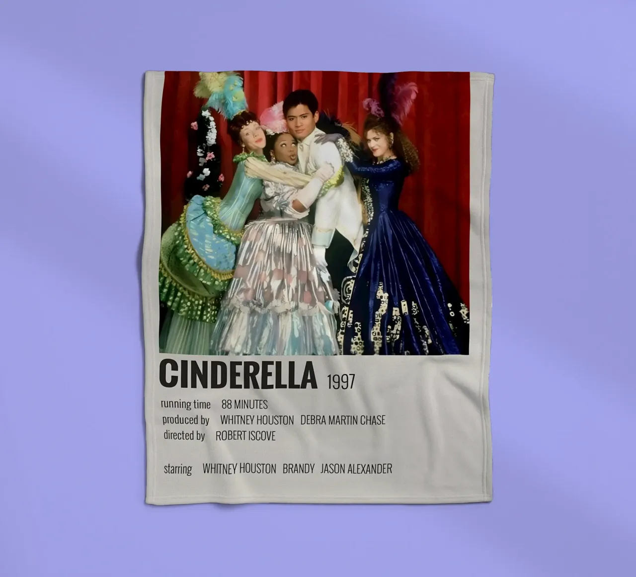 CINDERELLA 1997 Fleecedecke von MVFminimalist