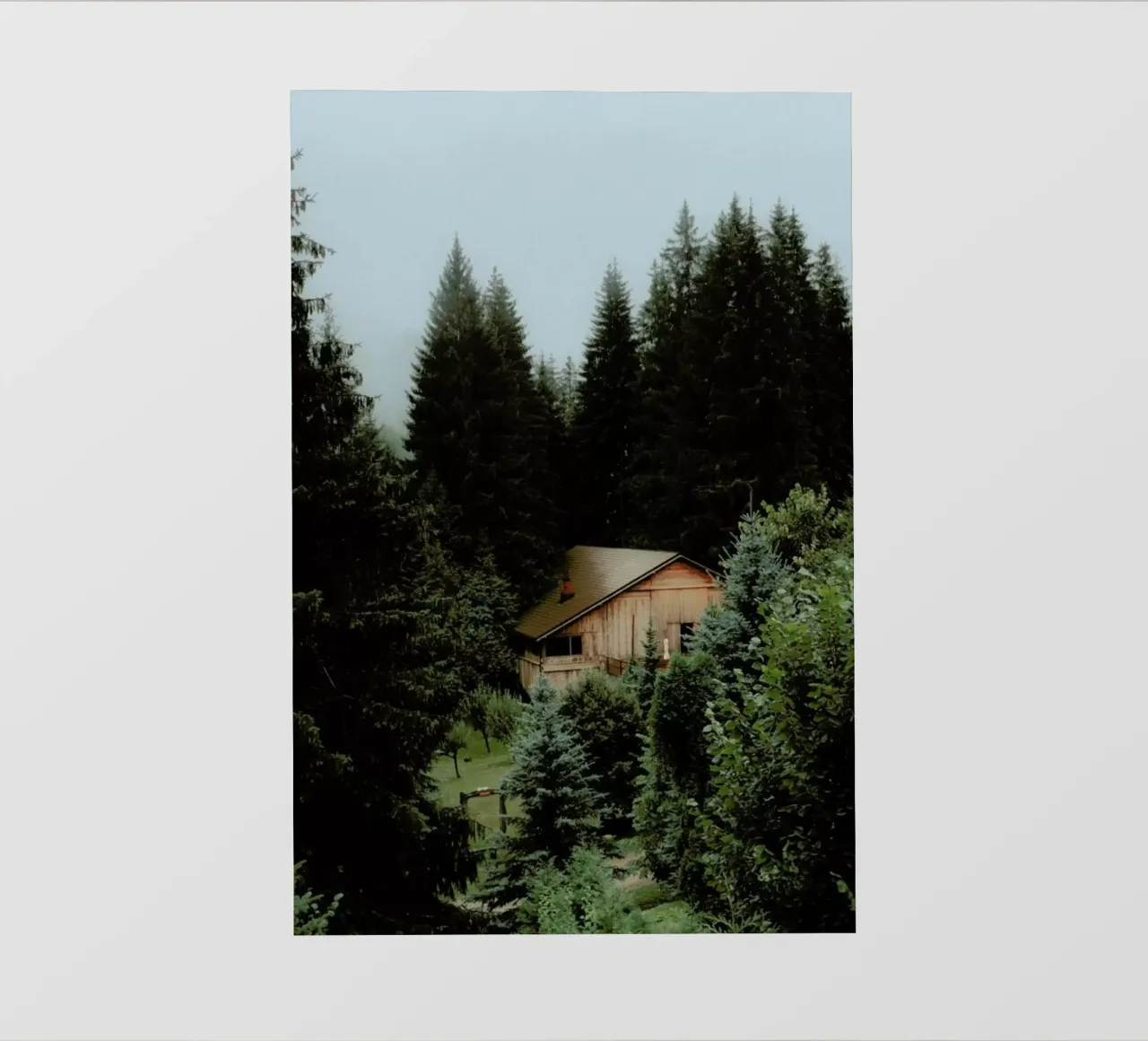 The Cabin In The Forest telo in pvc da Sebastian Hilgetag