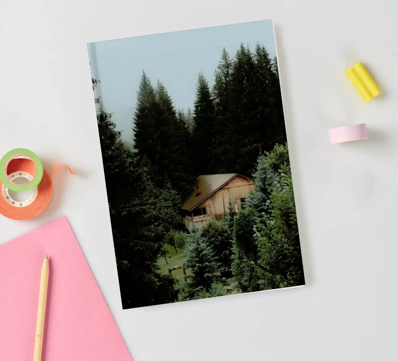 The Cabin In The Forest notebook by Sebastian Hilgetag