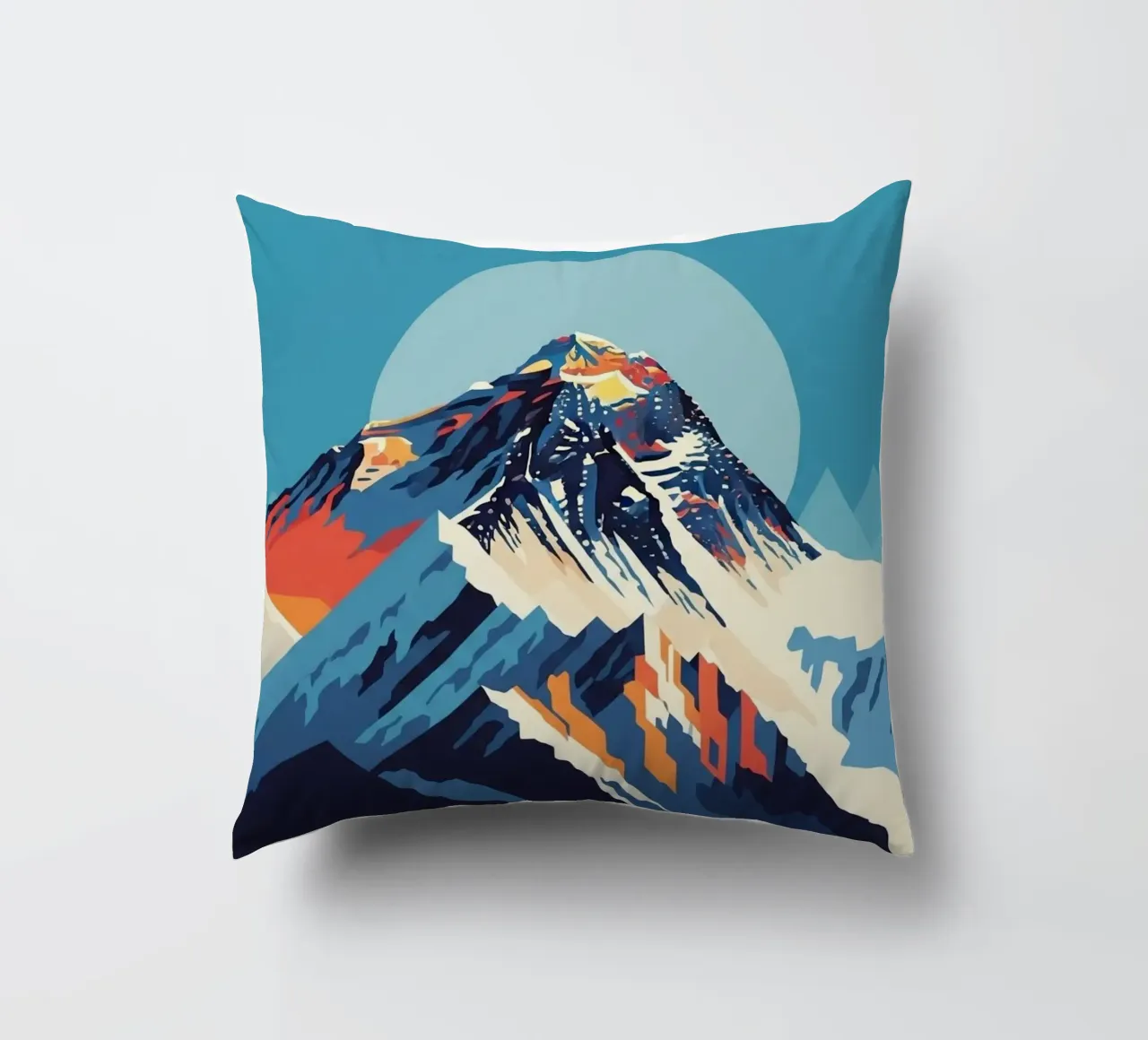 ABOVE THE NOISE - MOUNT EVEREST cuscino da ZEN VACATION