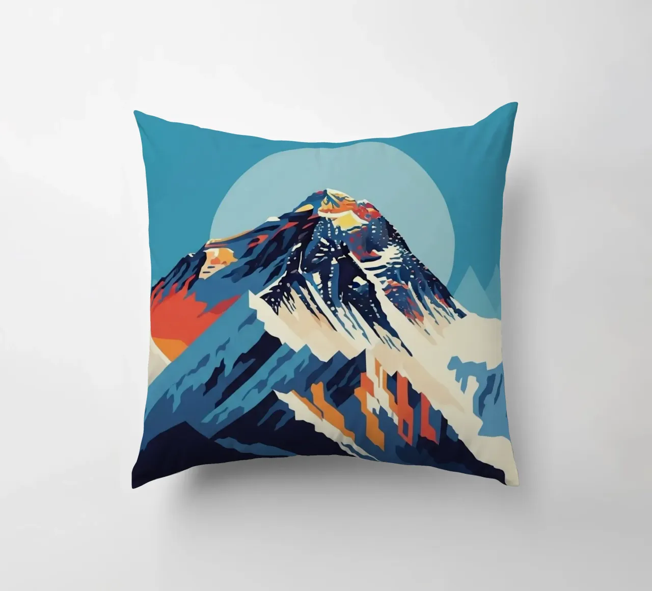 ABOVE THE NOISE - MOUNT EVEREST cuscino da ZEN VACATION