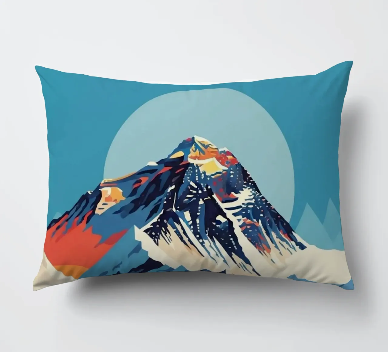 ABOVE THE NOISE - MOUNT EVEREST cuscino da ZEN VACATION