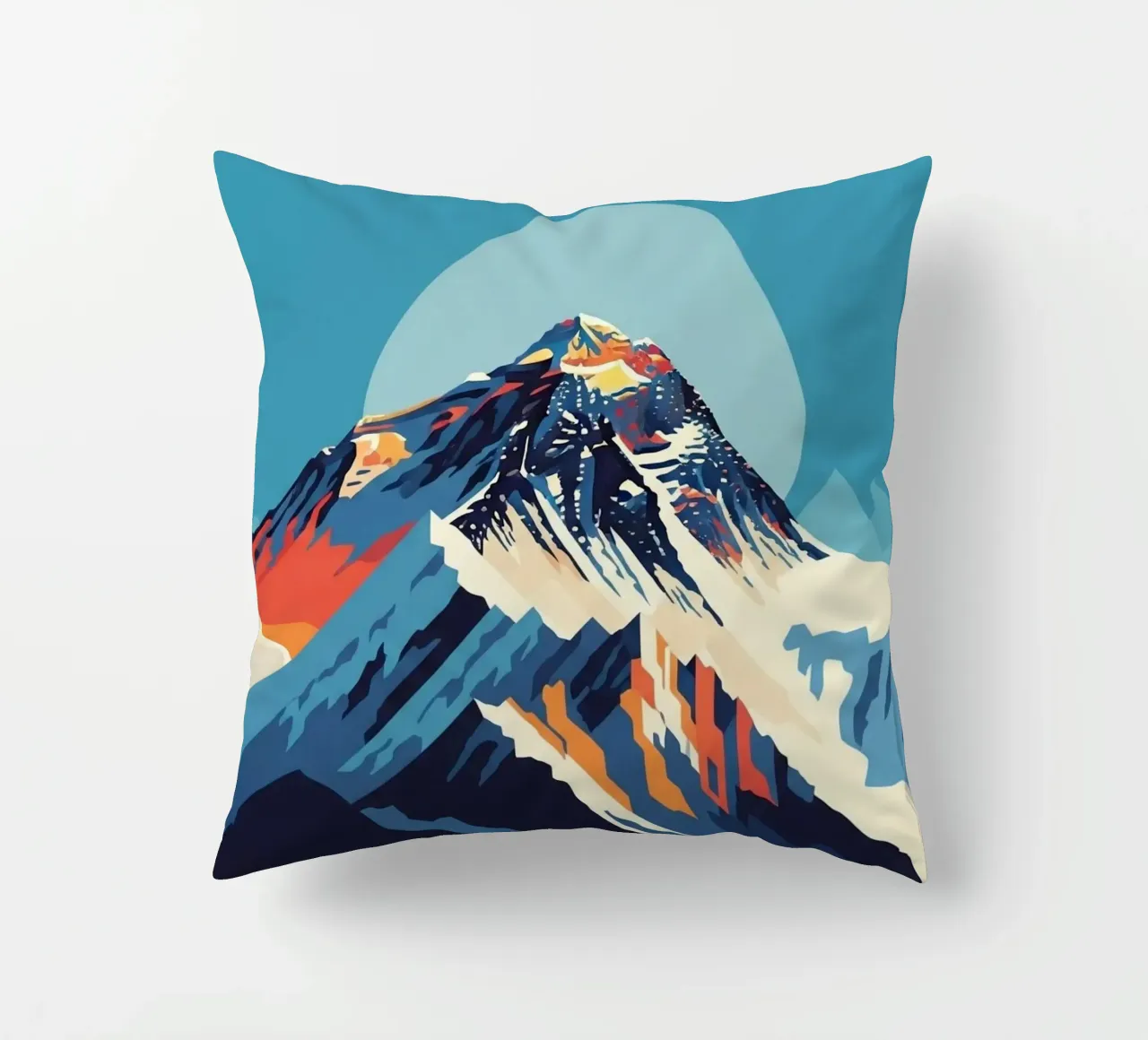 ABOVE THE NOISE - MOUNT EVEREST cuscino da ZEN VACATION