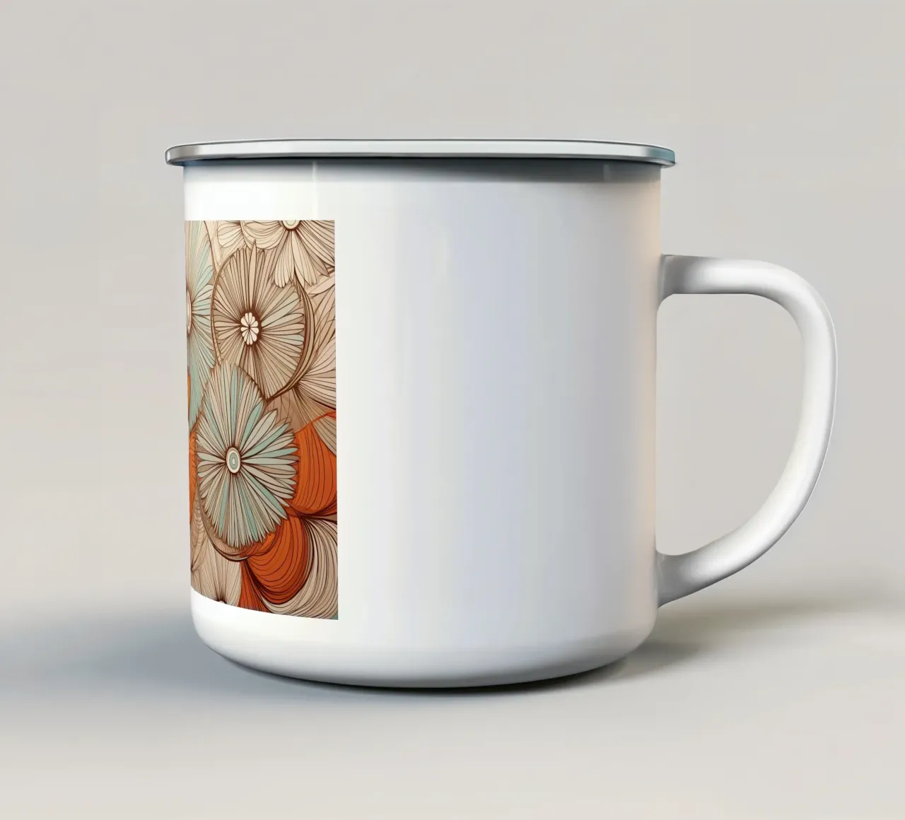 Arte da parete di Imagine tazza in smalto da Imagine
