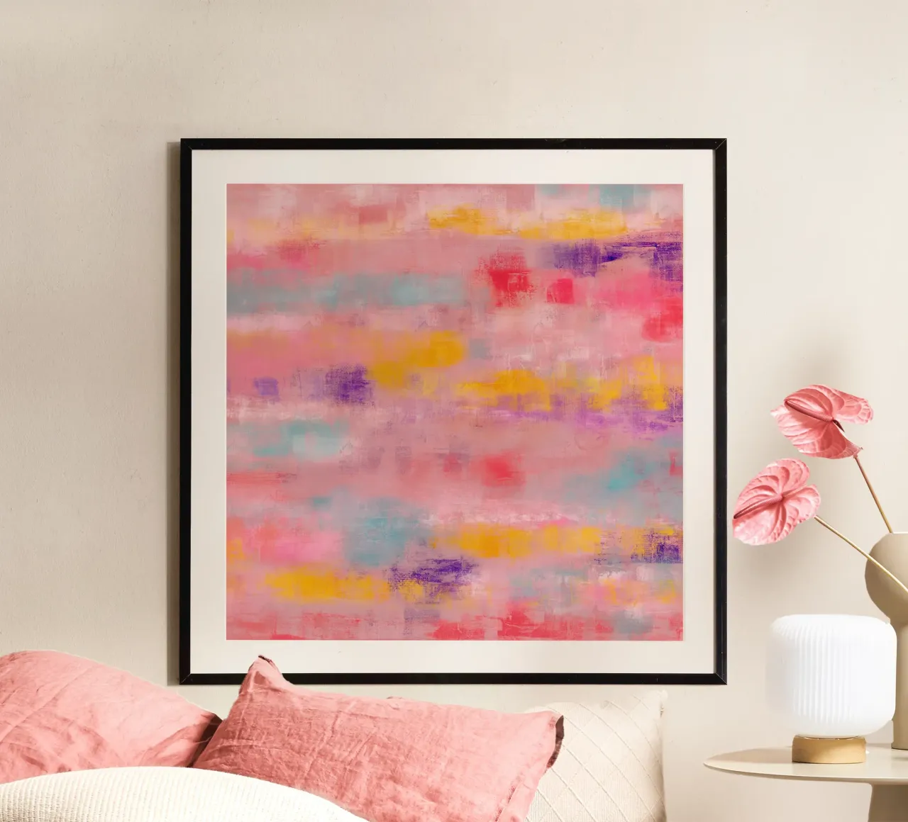 Pink Rapture poster da Petra Lang