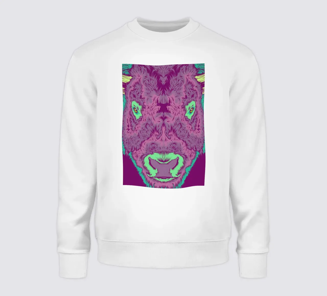 Bison felpa da Cranio Dsgn