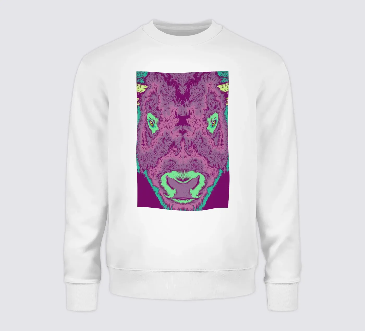 Bison sweatshirt by Cranio Dsgn