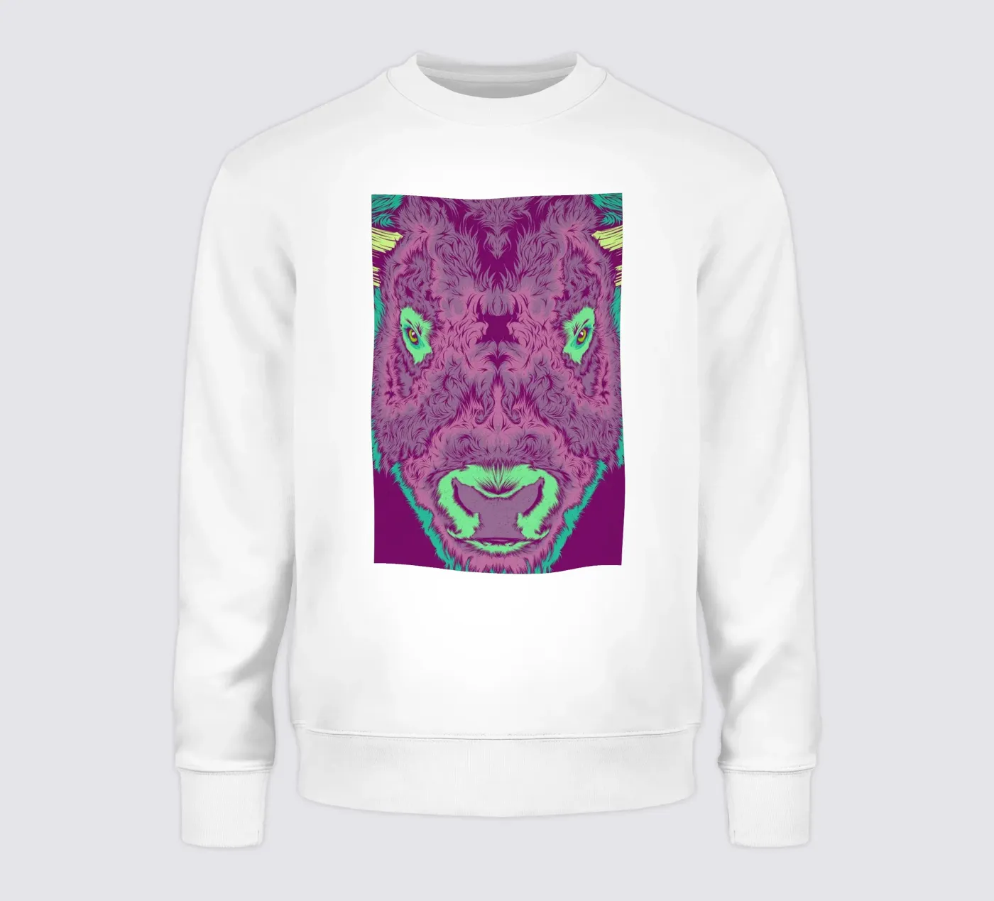 Bison sweatshirt by Cranio Dsgn