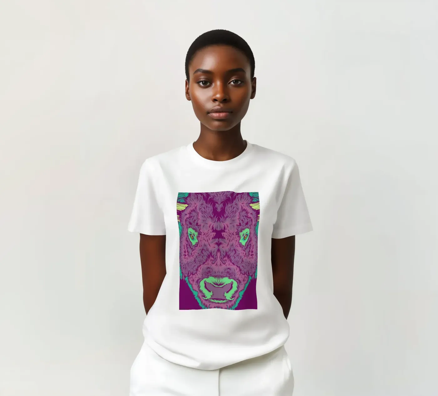 Bison t-shirt da Cranio Dsgn
