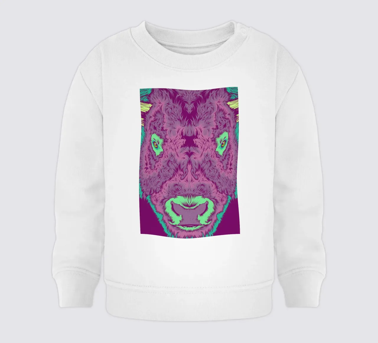 Bison felpa neonato da Cranio Dsgn