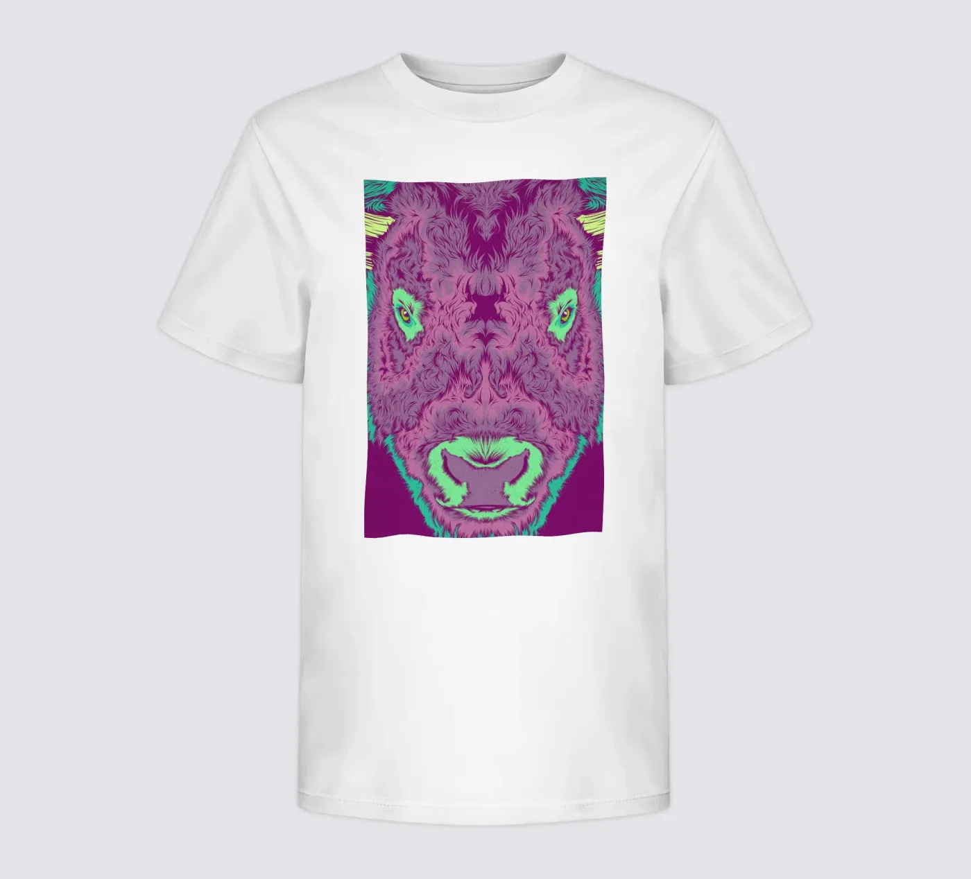 Bison t-shirt bambini da Cranio Dsgn