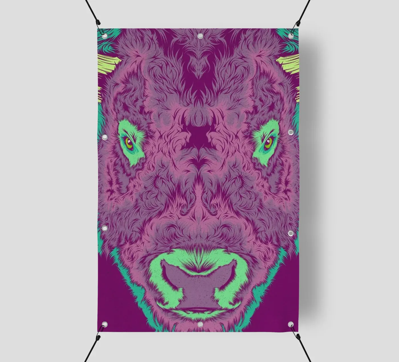 Bison telo in pvc da Cranio Dsgn