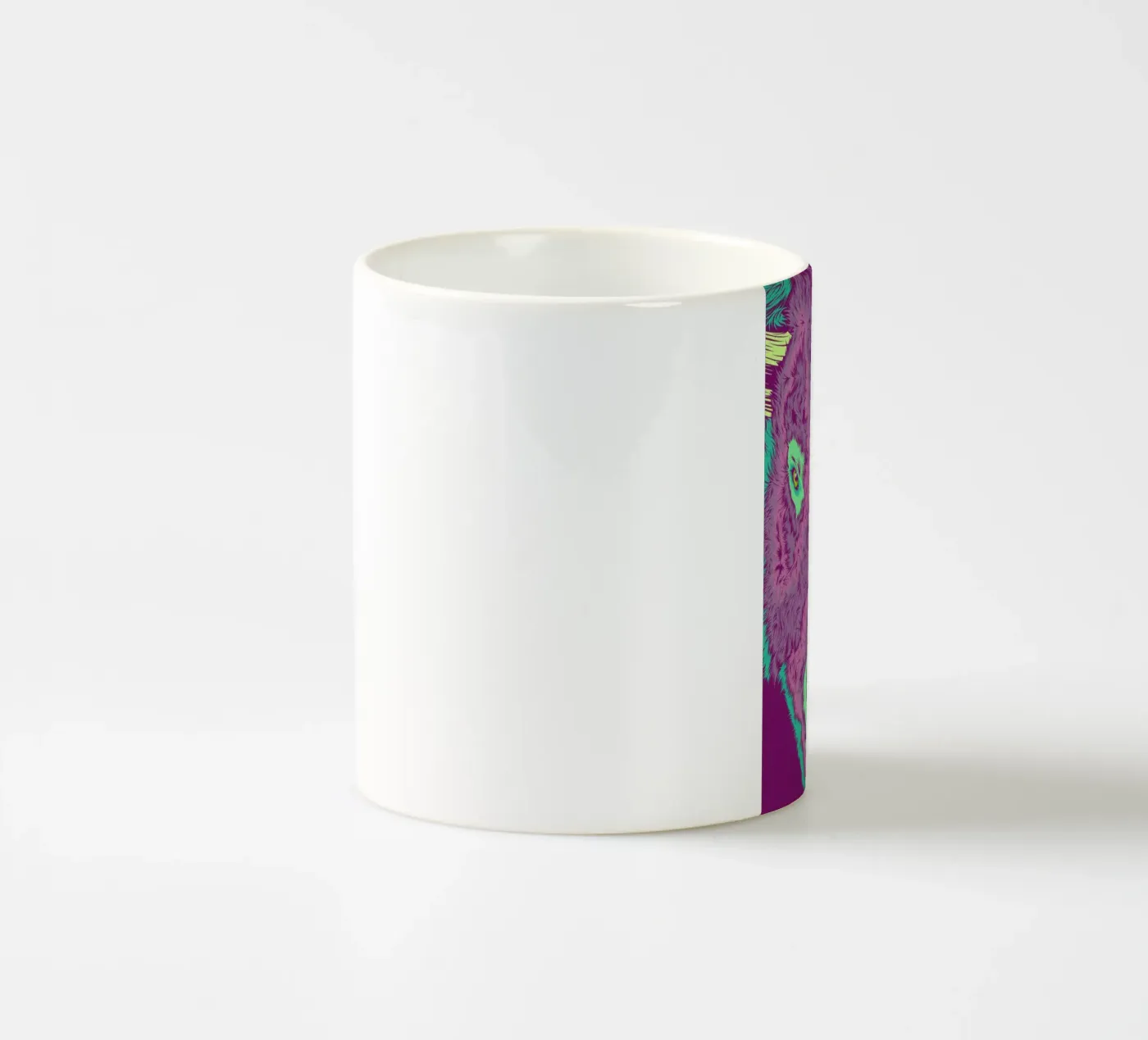 Bison ceramic mug by Cranio Dsgn