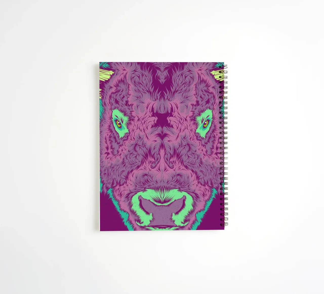 Bison spiral notebook by Cranio Dsgn