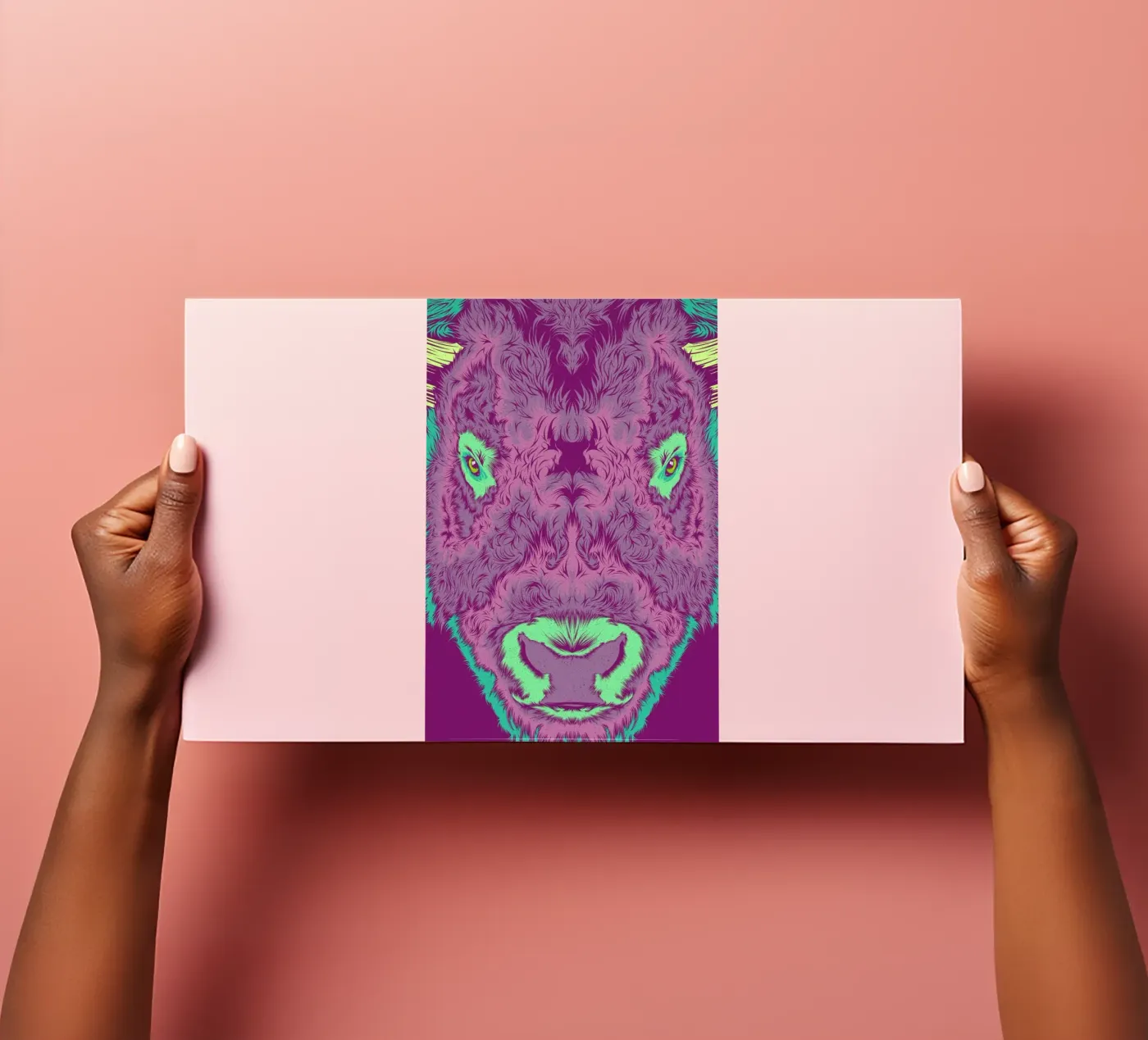 Bison stickervel van Cranio Dsgn