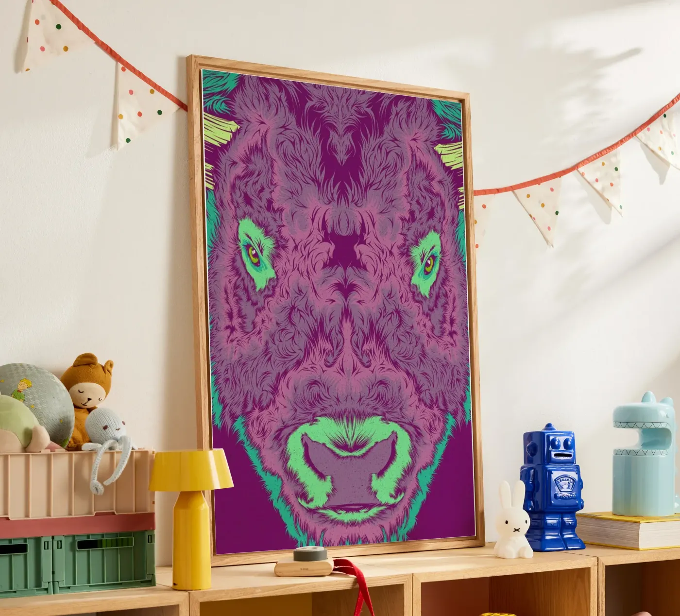 Bison acryl van Cranio Dsgn