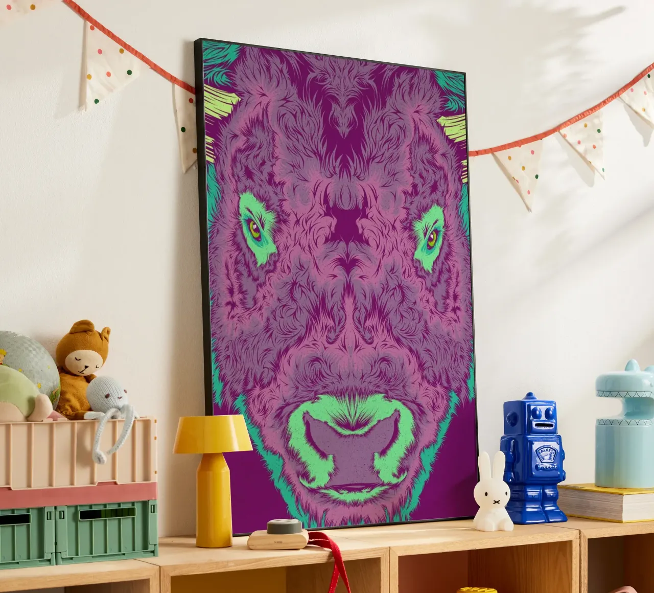 Bison alluminio dibond da Cranio Dsgn