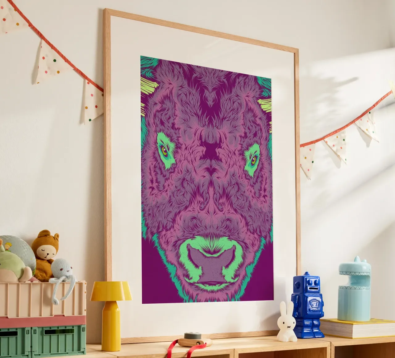 Bison poster da Cranio Dsgn