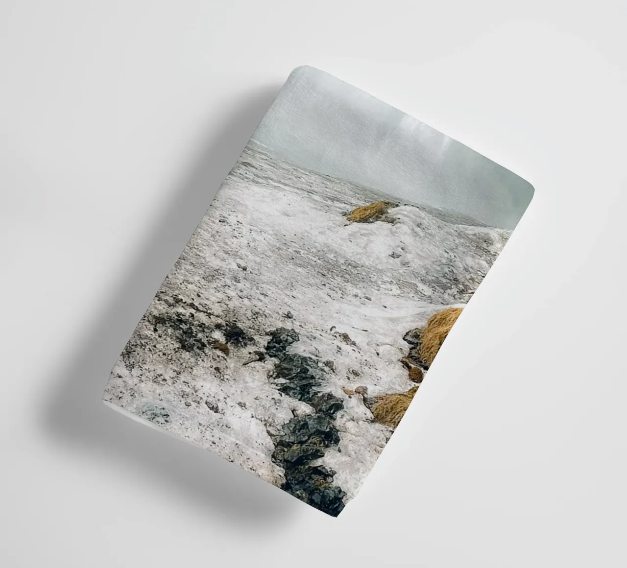 Iceland Waterfall asciugamano da bagno da Thilo Grøsch