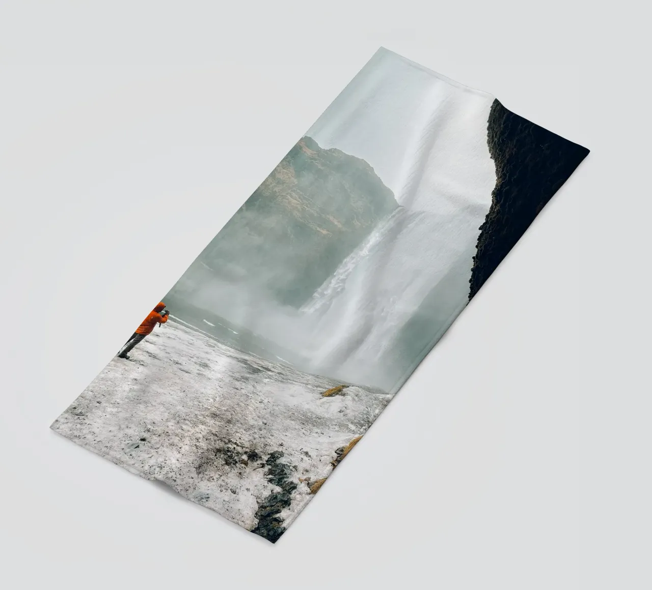 Iceland Waterfall telo mare da Thilo Grøsch
