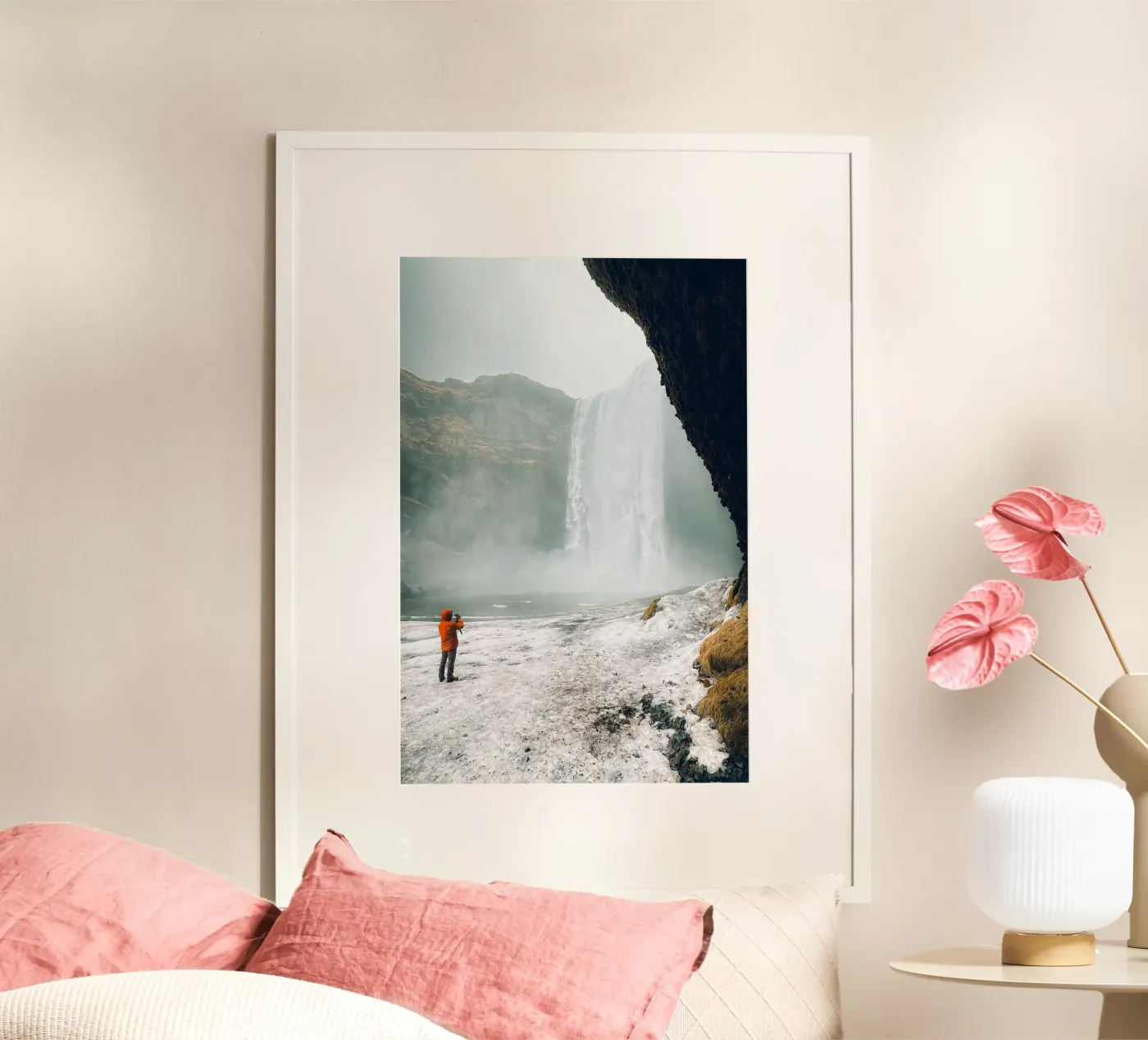 Iceland Waterfall poster da Thilo Grøsch
