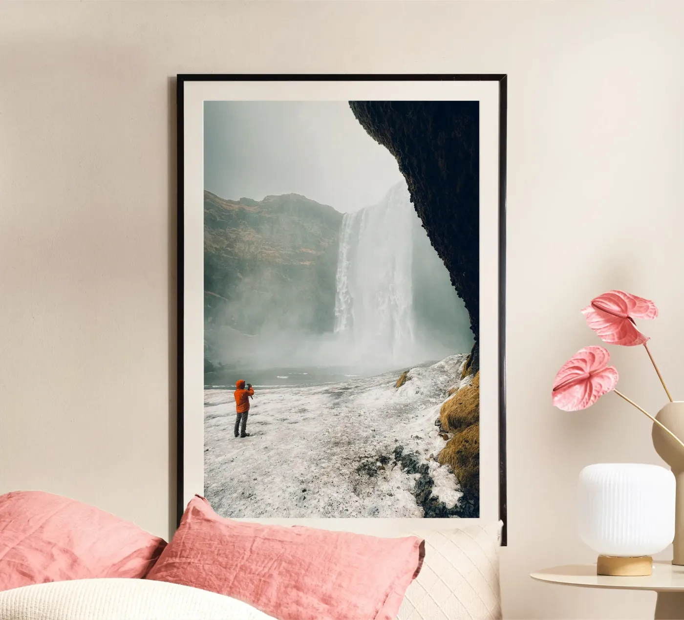 Iceland Waterfall poster da Thilo Grøsch