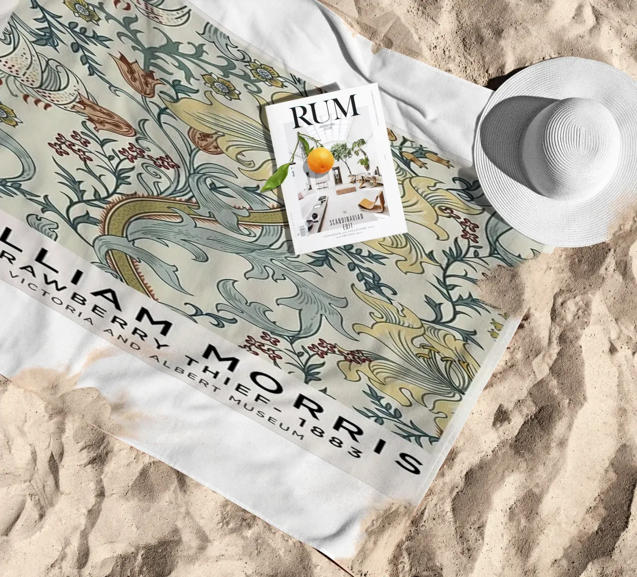 gigli intricati telo mare da komo store