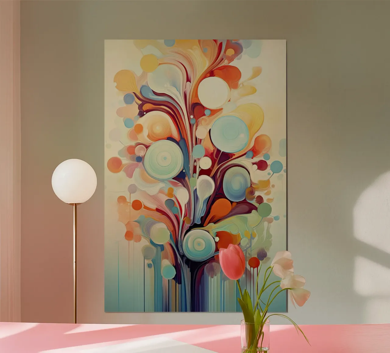Arte da parete di Imagine poster con telaio in plastica da Imagine