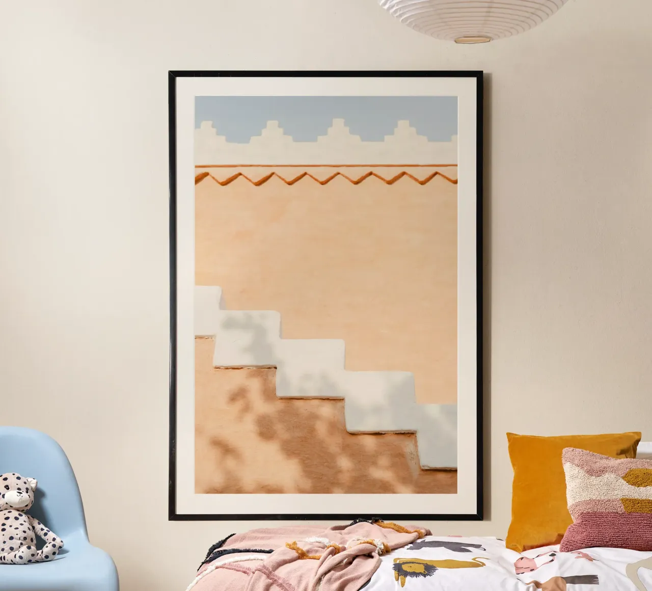 Peach wall in the Middle East carta hahnemühle da photolovers