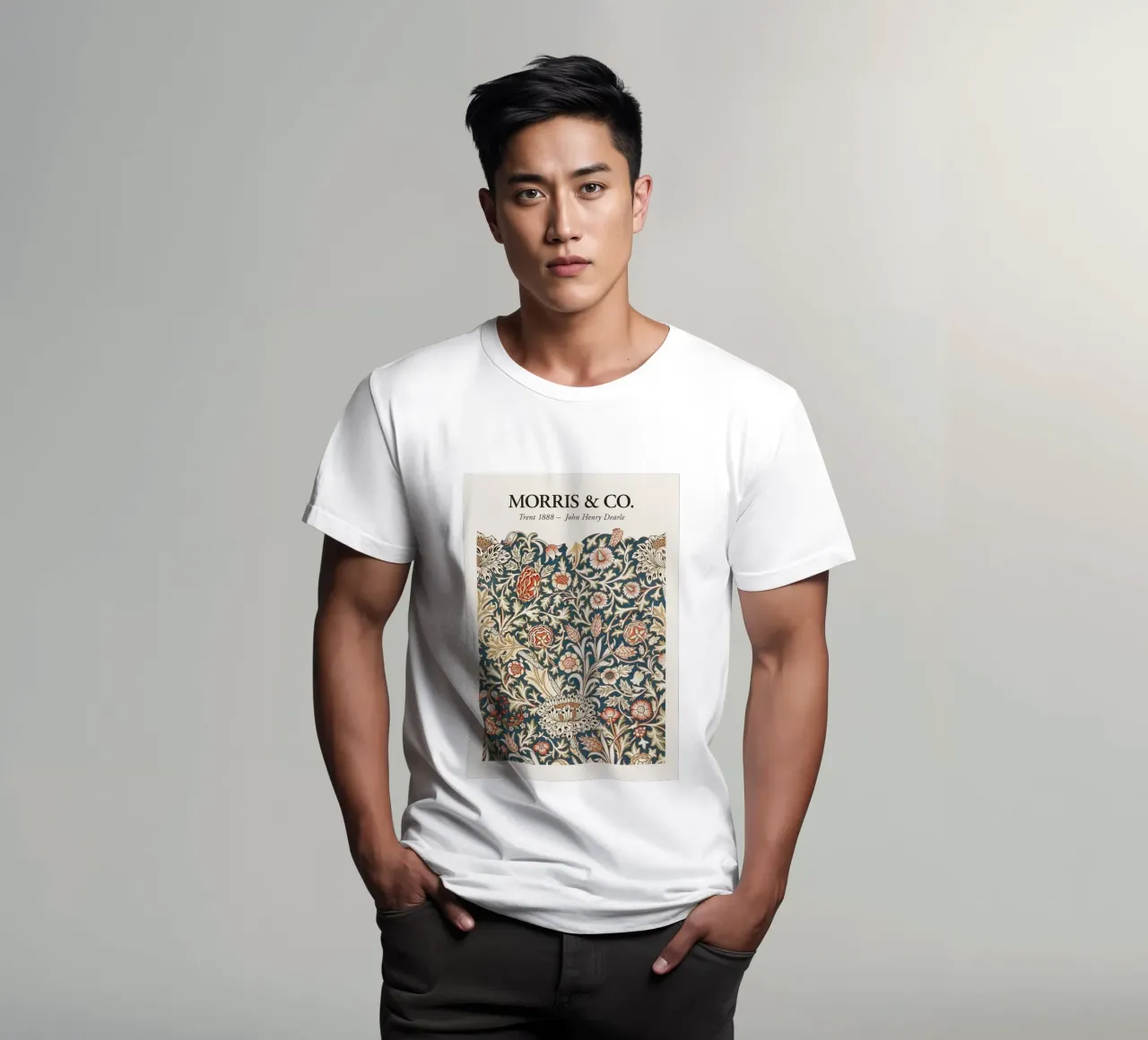 fiori selvatici ornamentali t-shirt da komo store