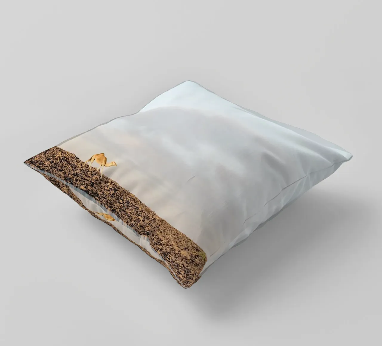 Lonely camel cuscino da photolovers