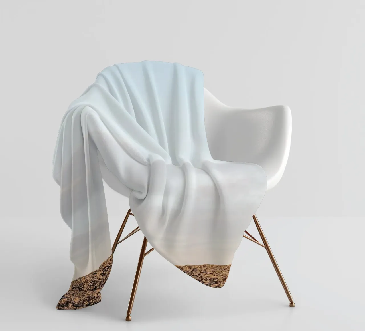 Lonely camel coperta in pile da photolovers