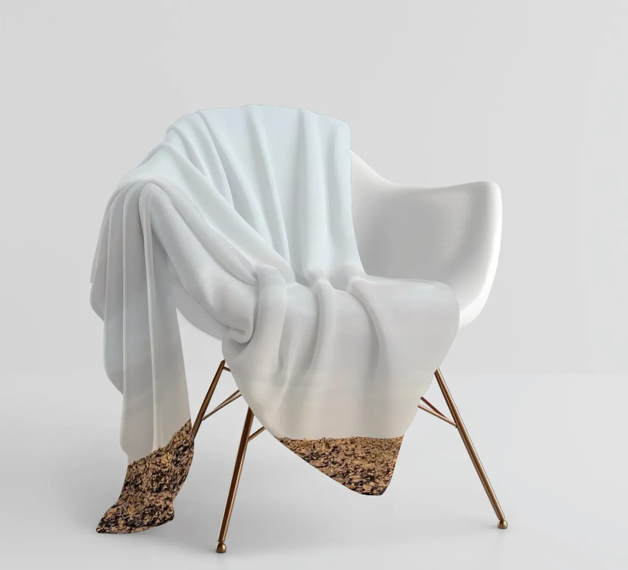 Lonely camel coperta in pile da photolovers