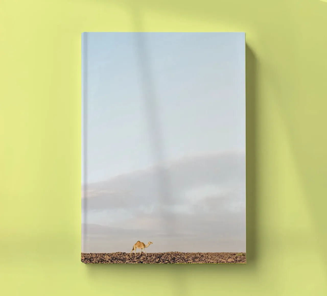 Lonely camel notebook by photolovers