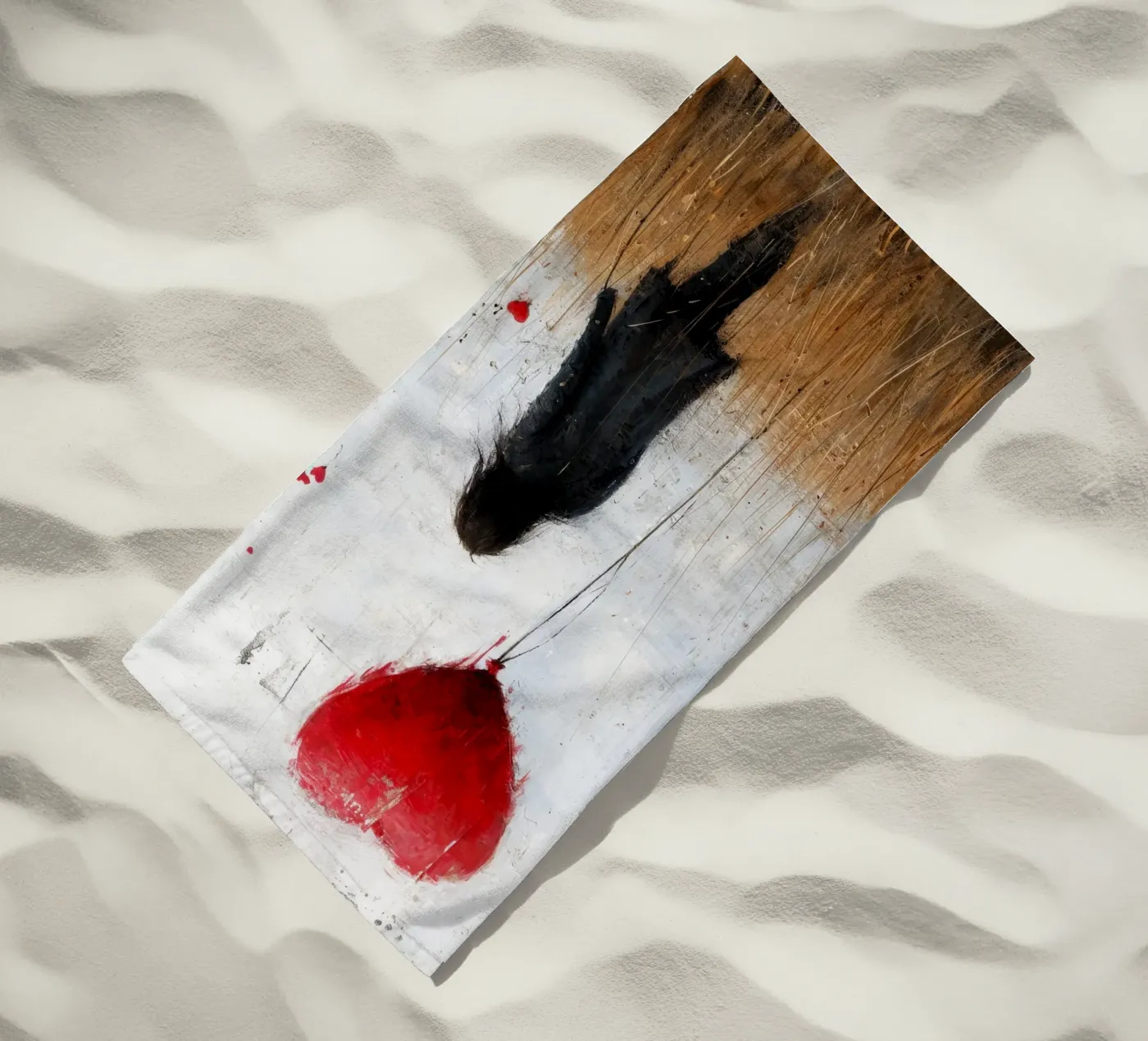 Love telo mare da Lionmixart