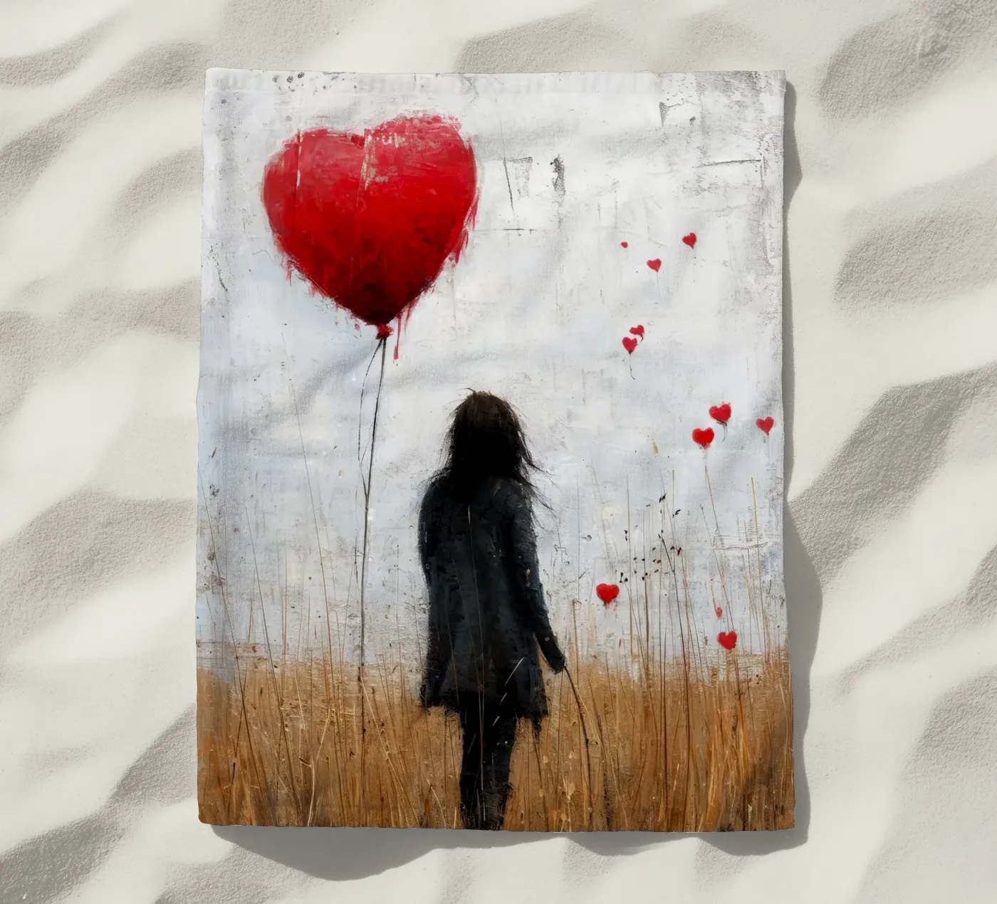 Love telo mare da Lionmixart