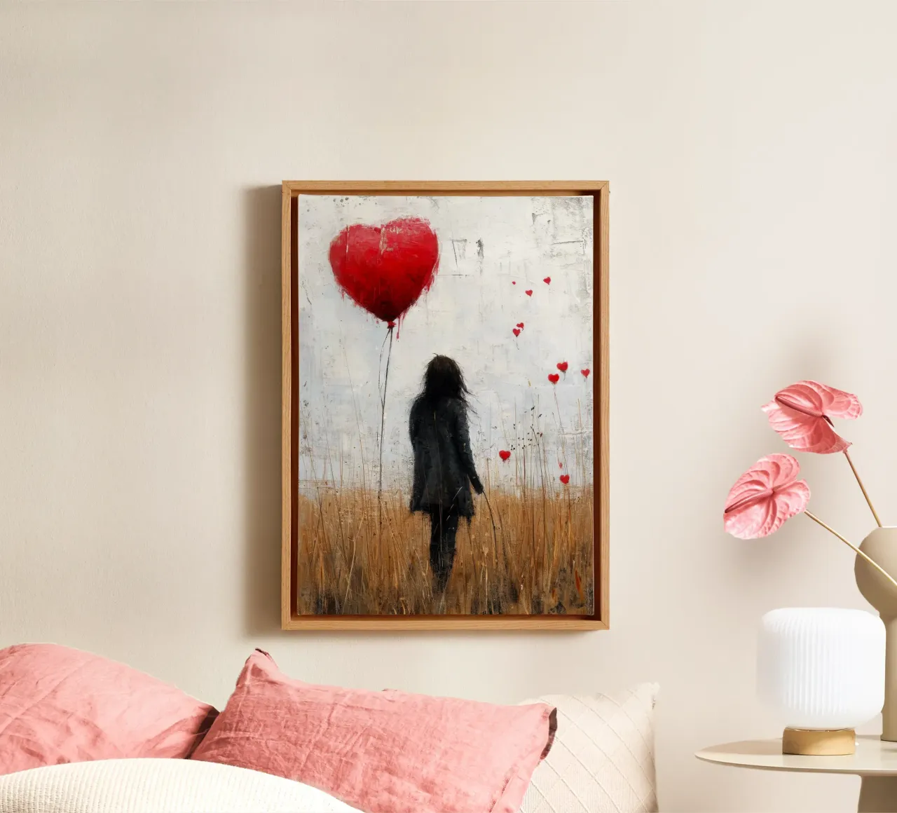 L'amore tela da Lionmixart