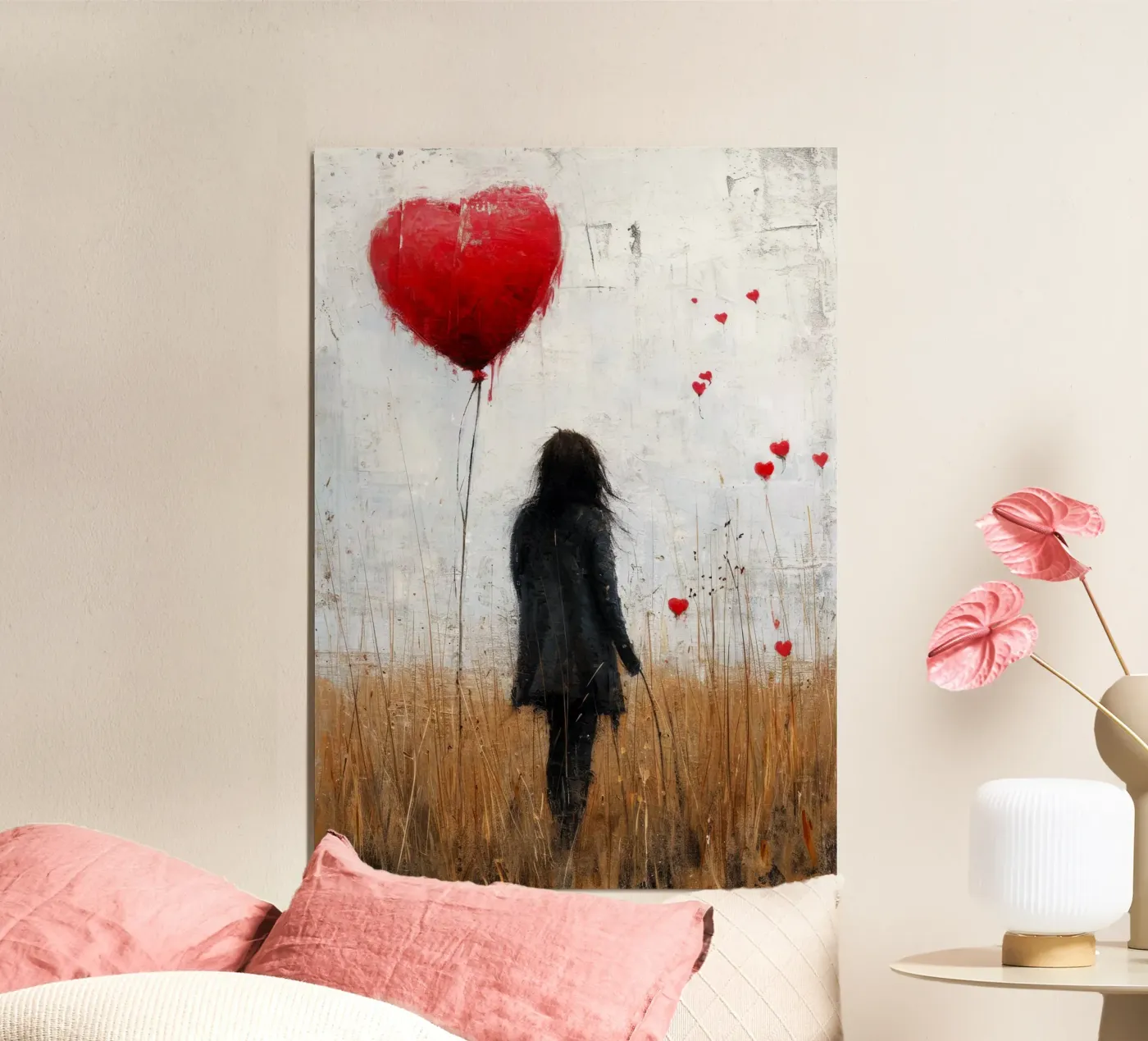 Liefde poster van Lionmixart