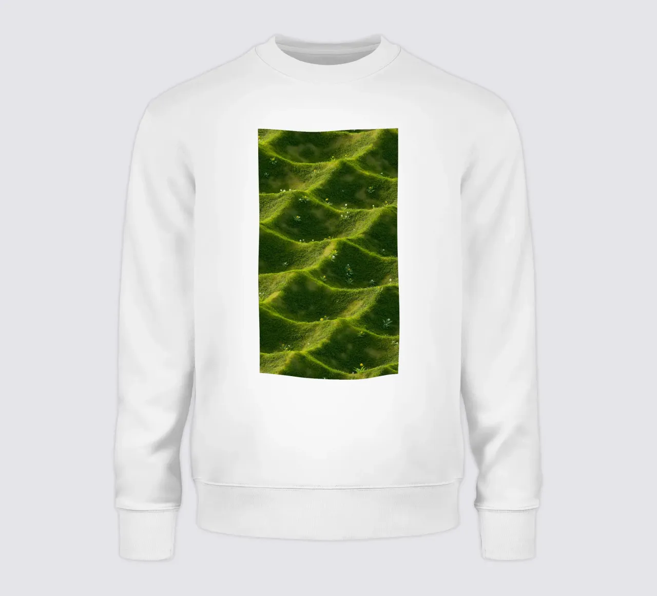 erba delle colline verdi felpa da Earthly Visions