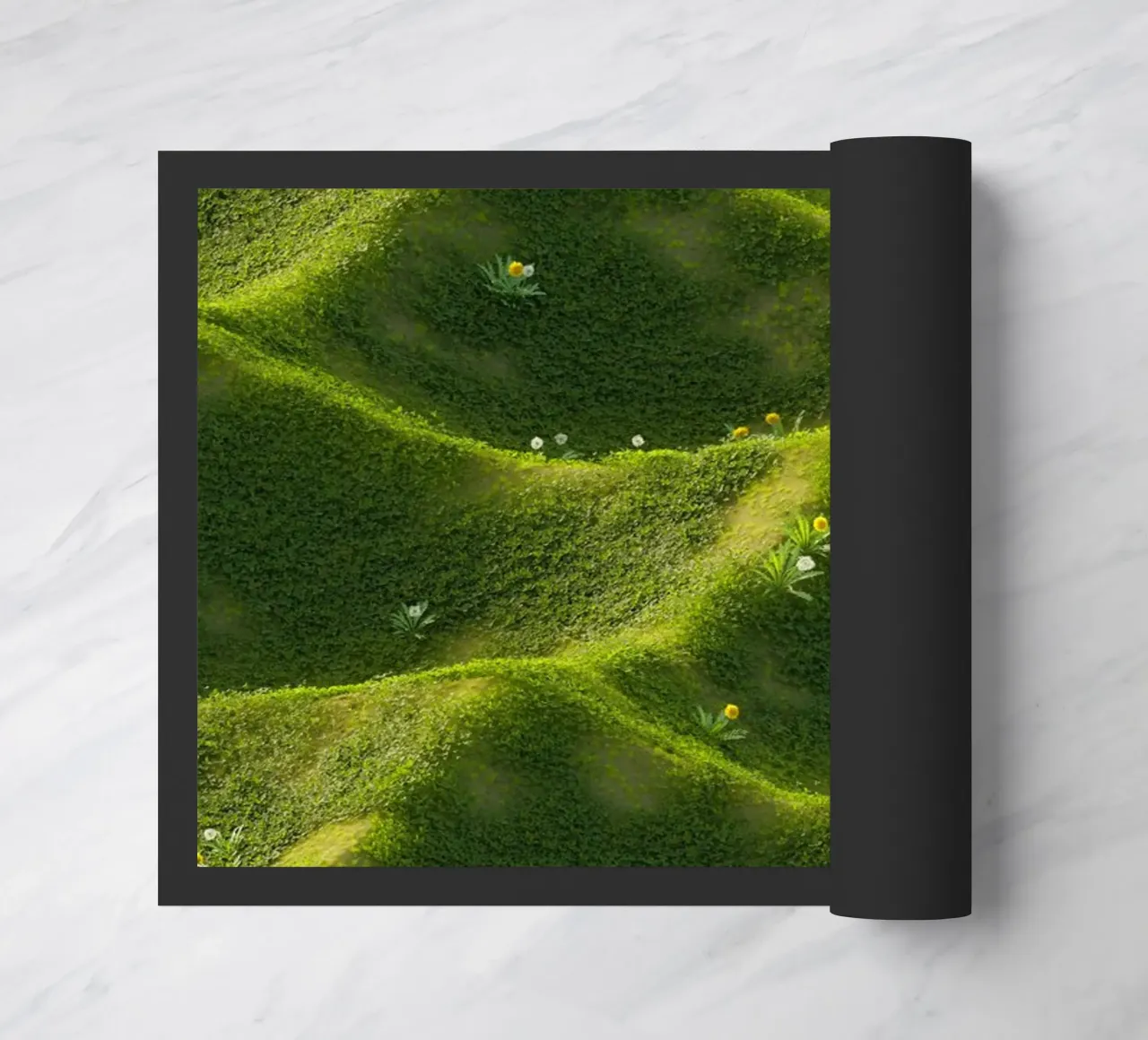 erba delle colline verdi zerbino da Earthly Visions