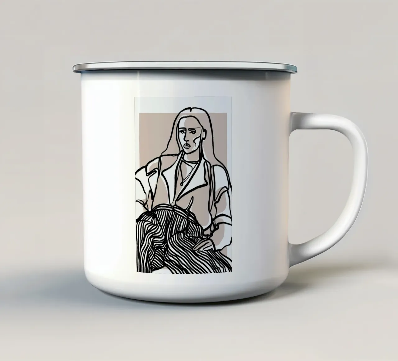 Do You Remember tazza in smalto da treechild